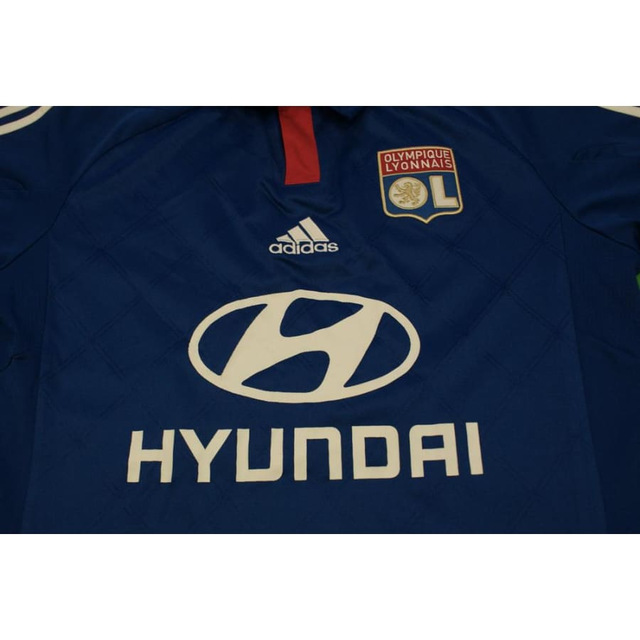 Maillot de football vintage olympique Lyonnais N°11 M.BASTOS 2012-2013 - Adidas - Olympique Lyonnais