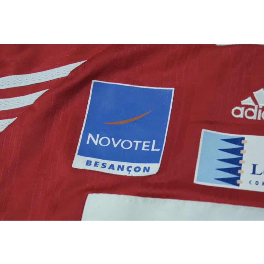 Maillot de football vintage Racing Besançon N°12 2000-2001 - Adidas - Autres championnats