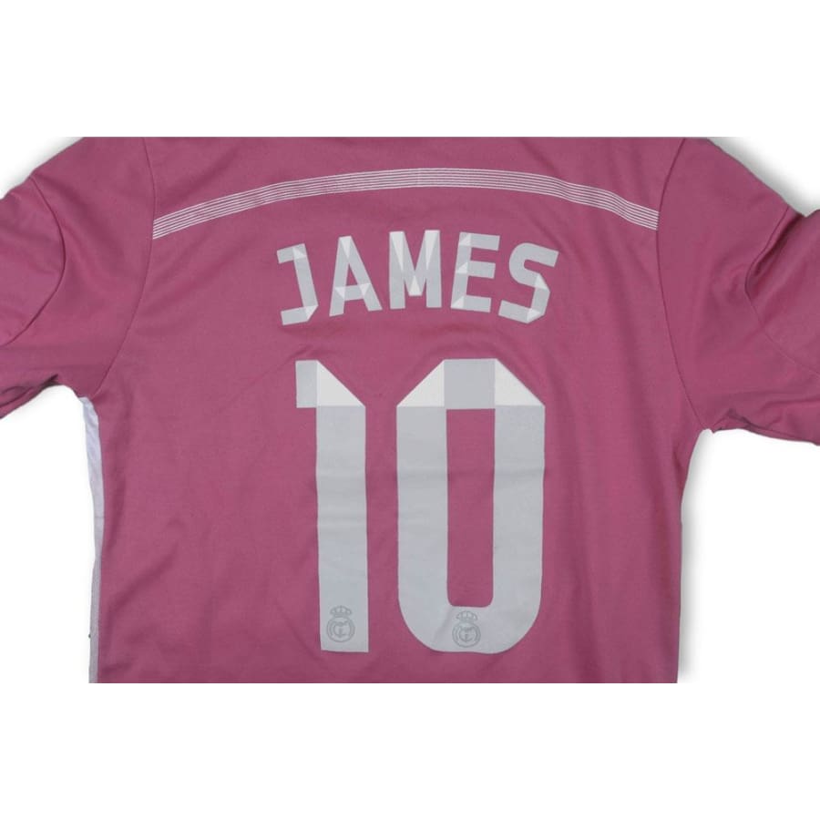 Maillot de football vintage Real Madrid N°10 JAMES 2014-2015 - Adidas - Real Madrid