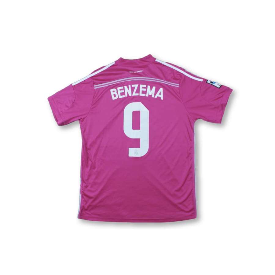 Maillot de football vintage Real Madrid N°9 BENZEMA 2014-2015 - Adidas - Real Madrid