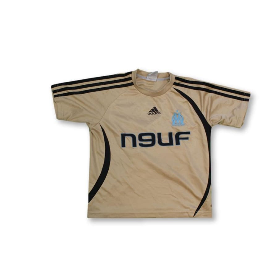 Maillot de football vintage third enfant Olympique de Marseille N°9 TIB 2008-2009 - Adidas - Olympique de Marseille