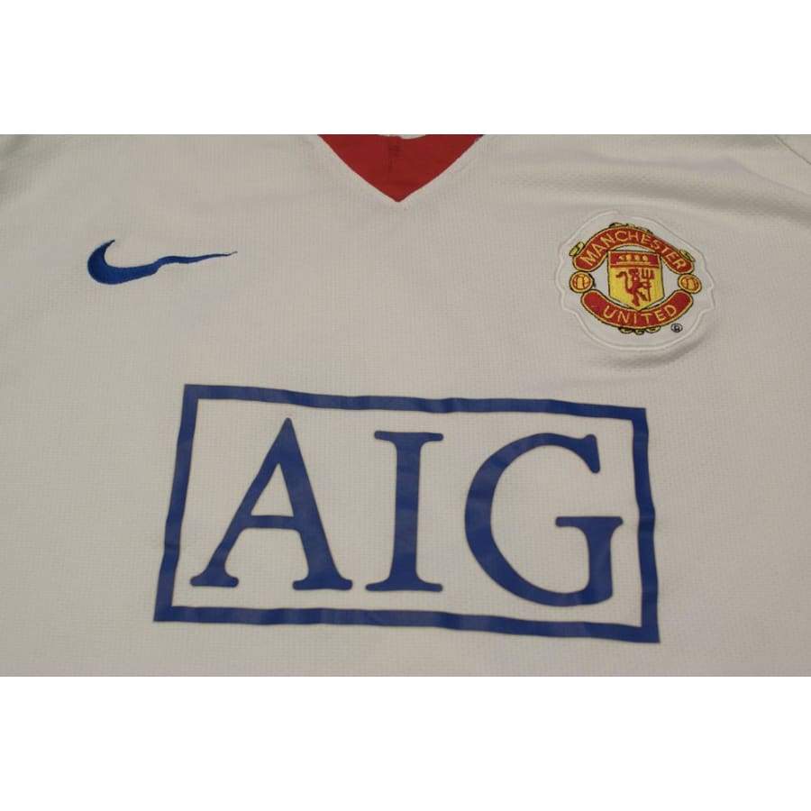 Maillot de football vintage third Manchester United N°92 CALDERON 2007-2008 - Nike - Manchester United