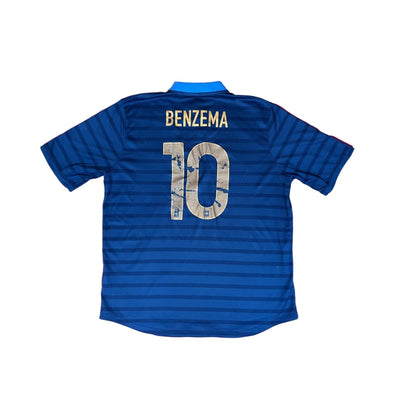 Maillot domicile vintage équipe de France #10 Benzema saison 2012-2013 - Nike - Equipe de France