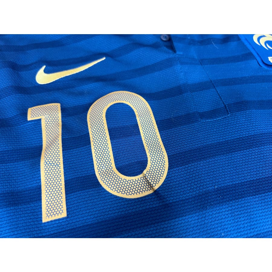 Maillot domicile vintage équipe de France #10 Benzema saison 2012-2013 - Nike - Equipe de France