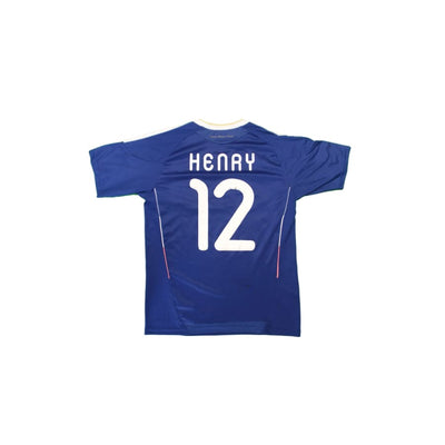 Maillot EDF vintage domicile #12 Henry 2009-2010 - Adidas - Equipe de France