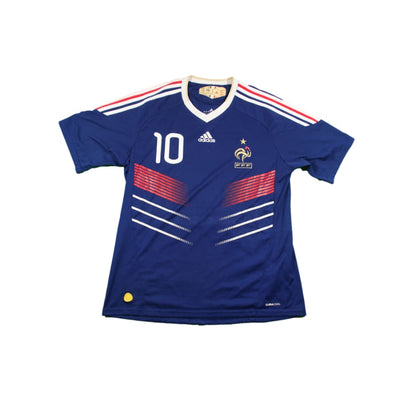 Maillot équipe de France rétro domicile #10 BENZEMA 2010-2011 - Adidas - Equipe de France