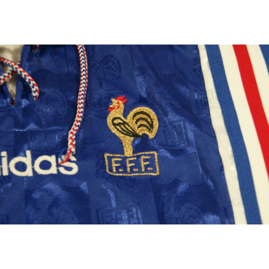 Maillot équipe de France rétro domicile 1996-1997 - Adidas - Equipe de France
