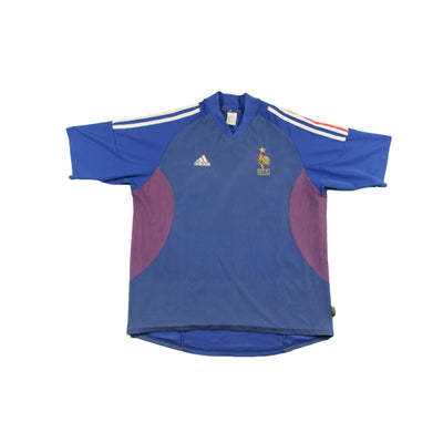 Maillot équipe de France rétro domicile 2002-2003 - Adidas - Equipe de France