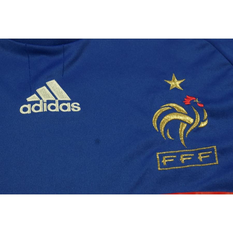 Maillot équipe de France rétro domicile 2008-2009 - Adidas - Equipe de France