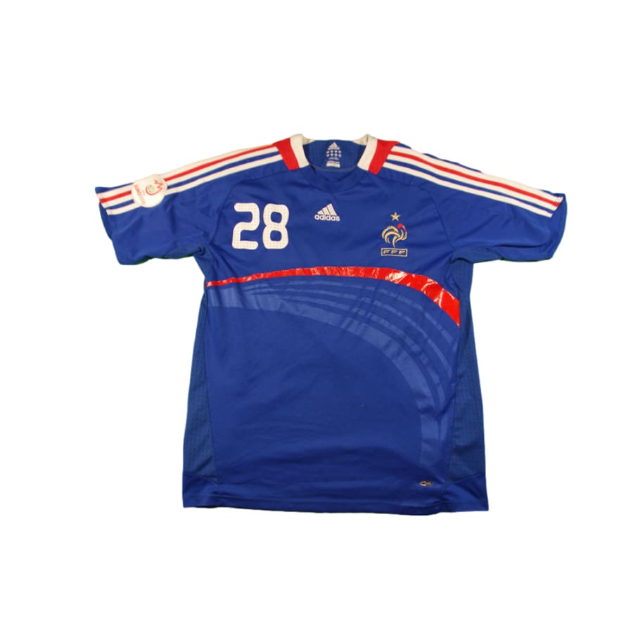 Maillot équipe de France rétro domicile #28 VALBUENA 2008-2009 - Adidas - Equipe de France