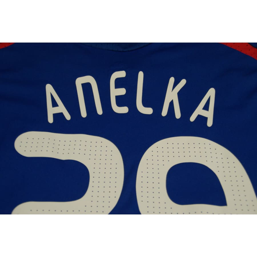 Maillot équipe de France rétro domicile #39 ANELKA 2008-2009 - Adidas - Equipe de France