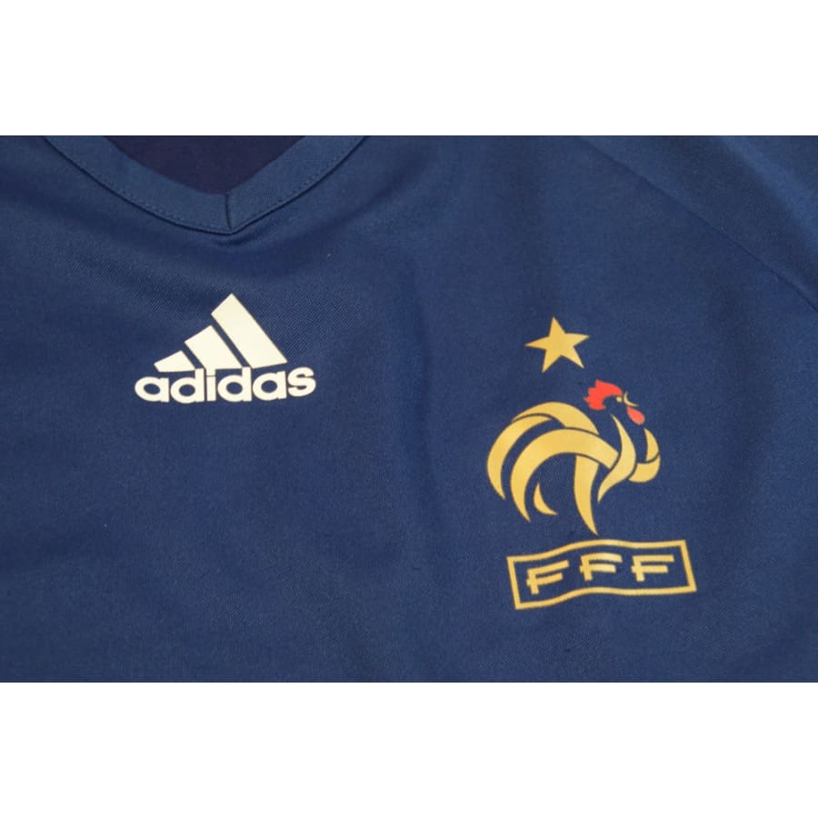 Maillot équipe de France rétro domicile #6 BOUDART 2010-2011 - Adidas - Equipe de France