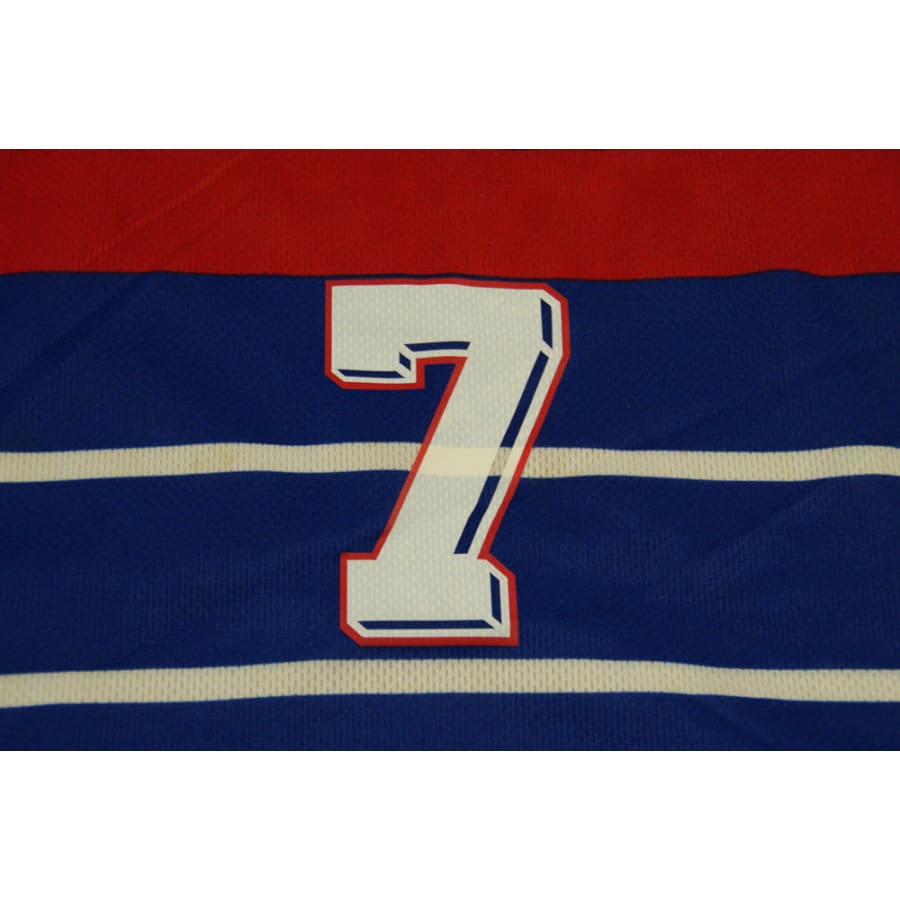 Maillot équipe de France rétro domicile #7 DESCHAMPS 1997-1998 - Adidas - Equipe de France