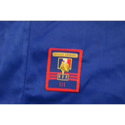 Maillot équipe de France rétro domicile #7 DESCHAMPS 1997-1998 - Adidas - Equipe de France