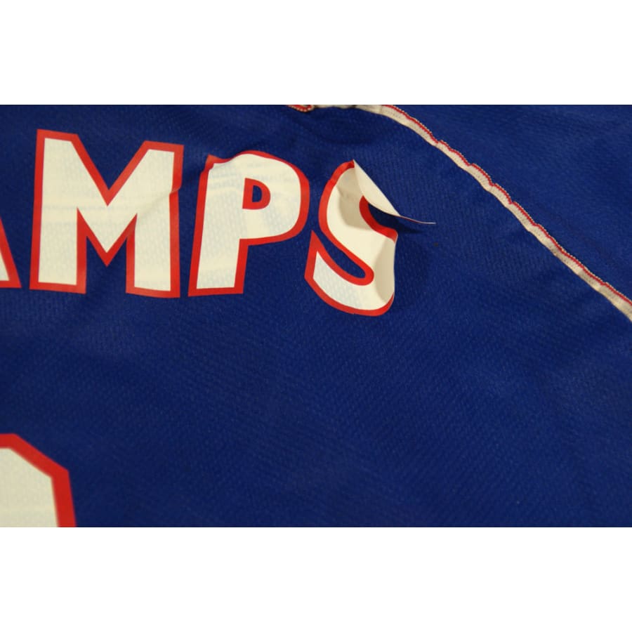 Maillot équipe de France rétro domicile #7 DESCHAMPS 1997-1998 - Adidas - Equipe de France