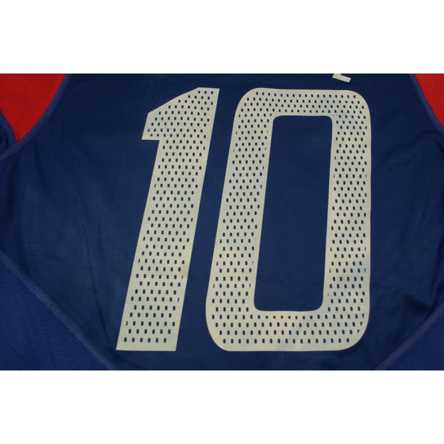 Maillot équipe de France rétro domicile N°10 ZIDANE 2004-2005 - Adidas - Equipe de France