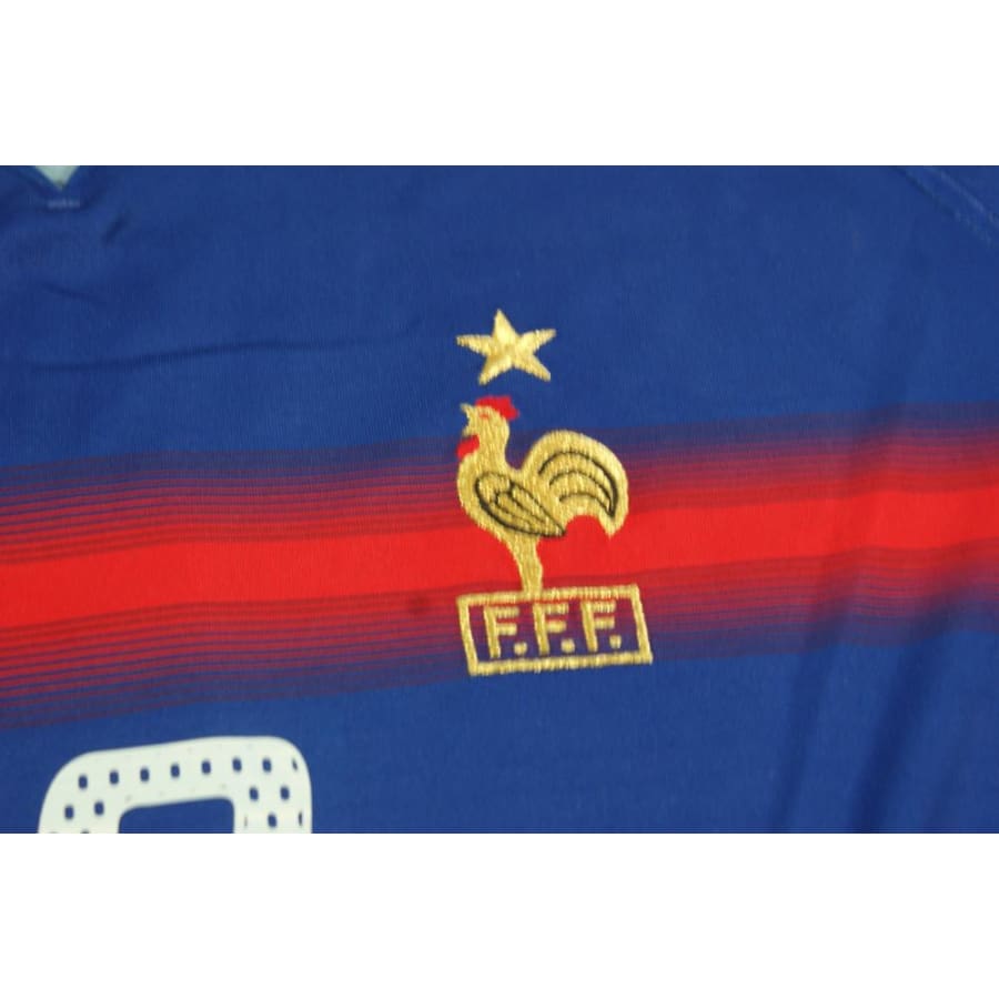 Maillot équipe de France rétro domicile N°10 ZIDANE 2004-2005 - Adidas - Equipe de France