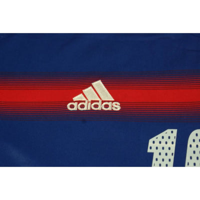 Maillot équipe de France rétro domicile N°10 ZIDANE 2004-2005 - Adidas - Equipe de France