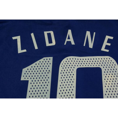 Maillot équipe de France rétro domicile N°10 ZIDANE 2004-2005 - Adidas - Equipe de France