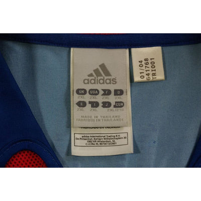 Maillot équipe de France rétro domicile N°10 ZIDANE 2004-2005 - Adidas - Equipe de France