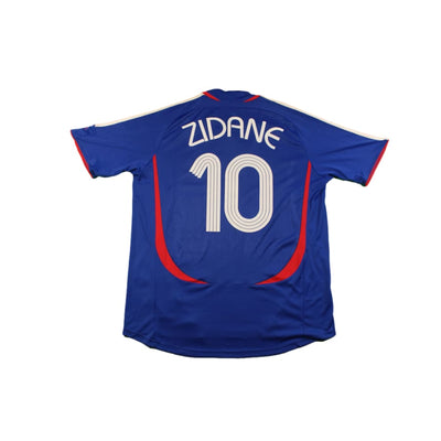 Maillot équipe de France rétro domicile N°10 ZIDANE 2006-2007 - Adidas - Equipe de France