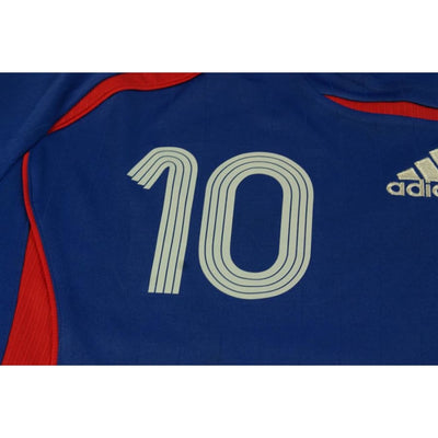 Maillot équipe de France rétro domicile N°10 ZIDANE 2006-2007 - Adidas - Equipe de France