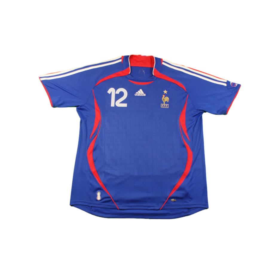 Maillot équipe de France rétro domicile N°12 HENRY 2006-2007 - Adidas - Equipe de France