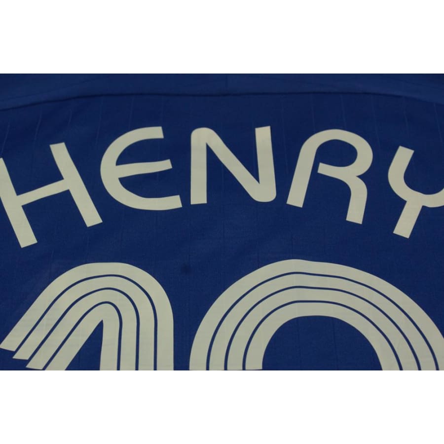 Maillot équipe de France rétro domicile N°12 HENRY 2006-2007 - Adidas - Equipe de France