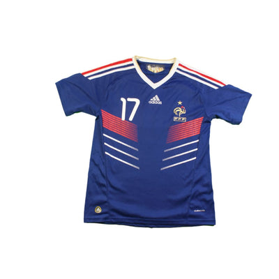 Maillot équipe de France rétro domicile N°17 2010-2011 - Adidas - Equipe de France