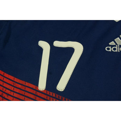 Maillot équipe de France rétro domicile N°17 2010-2011 - Adidas - Equipe de France