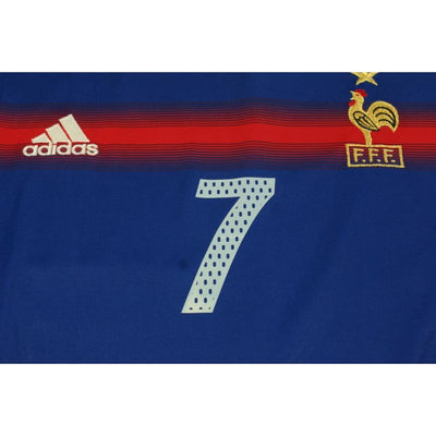 Maillot équipe de France rétro domicile N°7 PIRES 2004-2005 - Adidas - Equipe de France