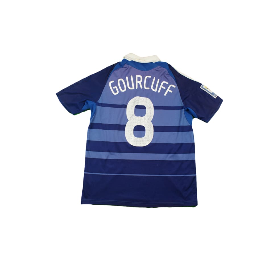 Maillot équipe de France rétro domicile N°8 GOURCUFF 2009-2010 - Adidas - Equipe de France