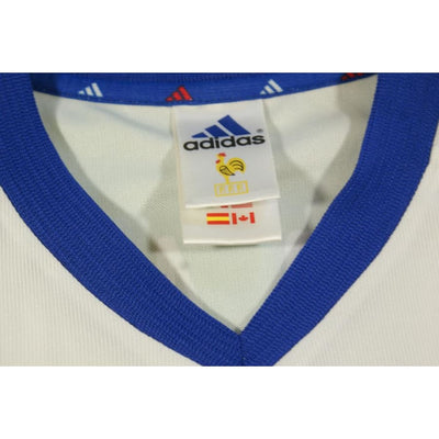 Maillot équipe de France rétro extérieur N°10 ZIDANE 2002-2003 - Adidas - Equipe de France