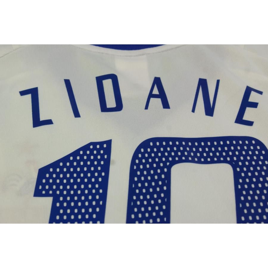 Maillot équipe de France rétro extérieur N°10 ZIDANE 2002-2003 - Adidas - Equipe de France