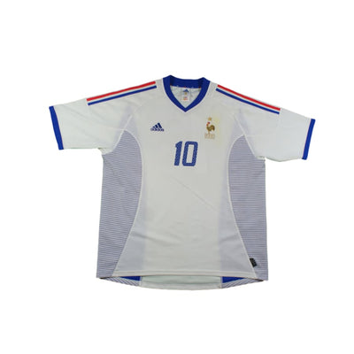 Maillot équipe de France rétro extérieur N°10 ZIDANE 2002-2003 - Adidas - Equipe de France