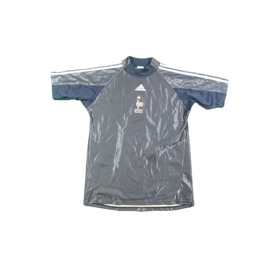 Maillot équipe de France rétro gardien N°16 BARTHEZ 2002-2003 - Adidas - Equipe de France