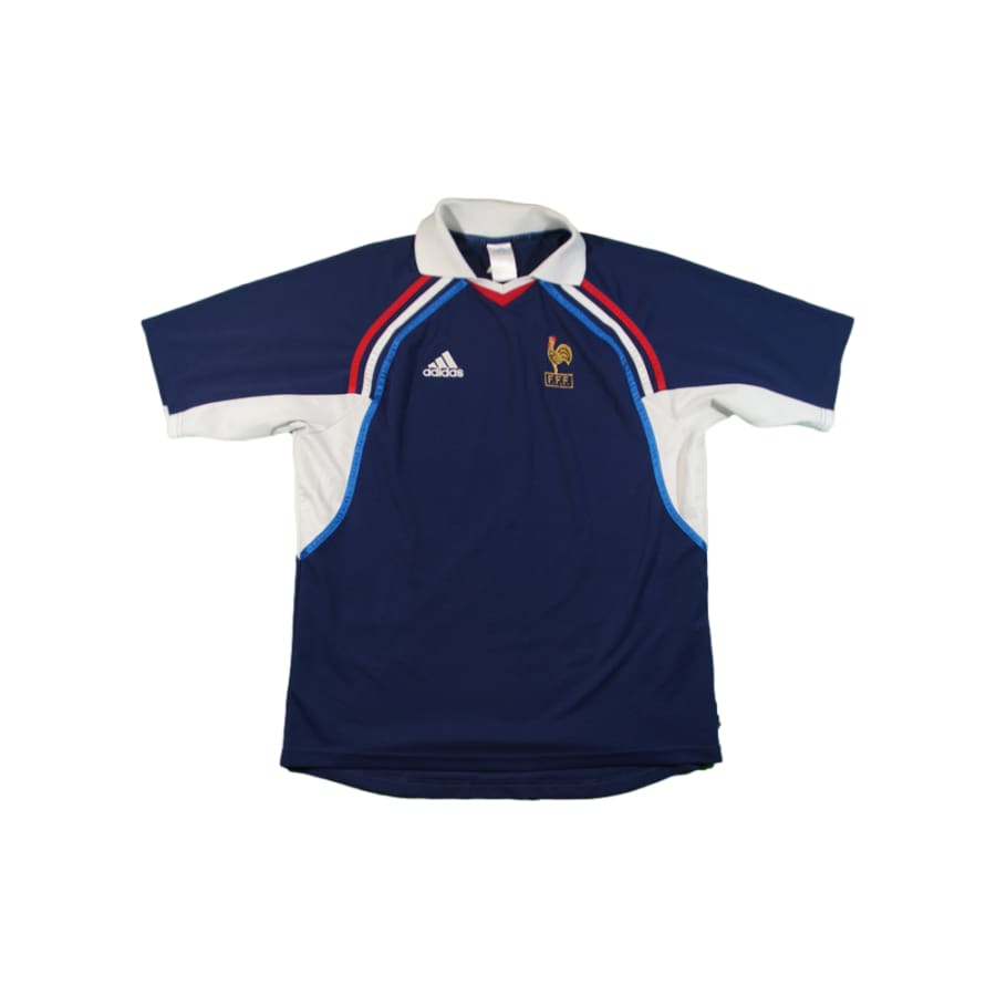 Maillot équipe de France rétro supporter 2000-2001 - Adidas - Equipe de France