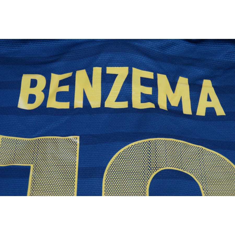 Maillot équipe de France vintage domicile #10 BENZEMA 2012-2013 - Nike - Equipe de France