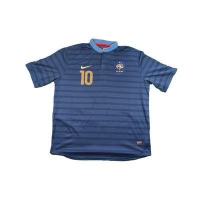 Maillot équipe de France vintage domicile #10 BENZEMA 2012-2013 - Nike - Equipe de France