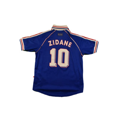 Maillot équipe de France vintage domicile #10 ZIDANE 1998-1999 - Adidas - Equipe de France