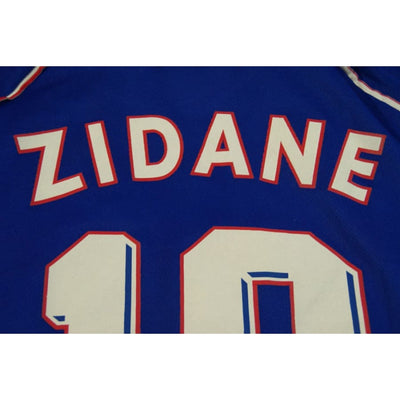 Maillot équipe de France vintage domicile #10 ZIDANE 1998-1999 - Adidas - Equipe de France