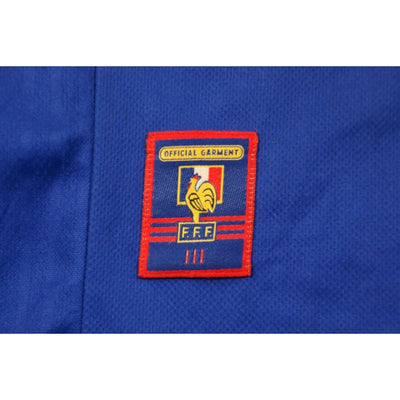 Maillot équipe de France vintage domicile #10 ZIDANE 1998-1999 - Adidas - Equipe de France