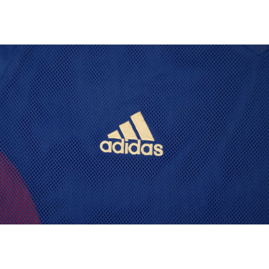 Maillot Equipe de France vintage domicile #9 Cissé 2002-2003 - Adidas - Equipe de France