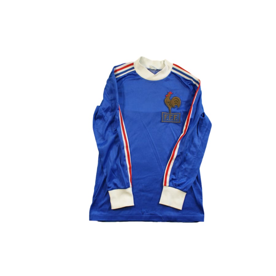 Maillot équipe de France vintage domicile années 1970 - Adidas - Equipe de France