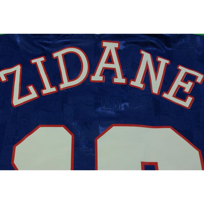 Maillot équipe de France vintage domicile N°10 ZIDANE 1996-1997 - Adidas - Equipe de France