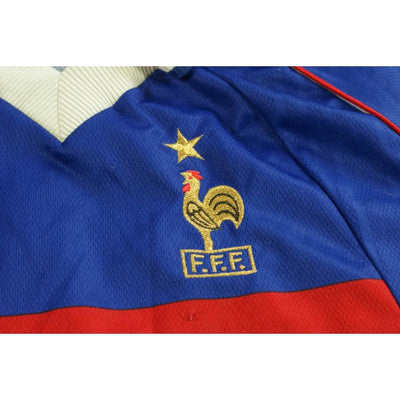 Maillot équipe de France vintage domicile N°10 ZIDANE 1998-1999 - Adidas - Equipe de France