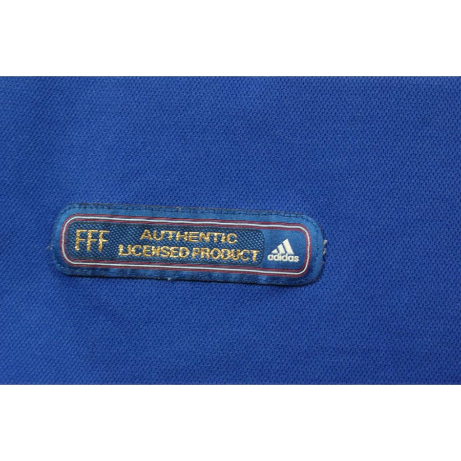 Maillot équipe de France vintage domicile N°10 ZIDANE 2000-2001 - Adidas - Equipe de France