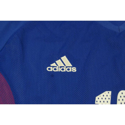 Maillot équipe de France vintage domicile N°10 ZIDANE 2002-2003 - Adidas - Equipe de France