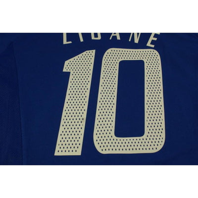 Maillot équipe de France vintage domicile N°10 ZIDANE 2002-2003 - Adidas - Equipe de France