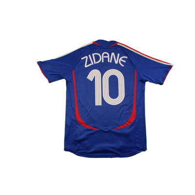 Maillot équipe de France vintage domicile N°10 ZIDANE 2006-2007 - Adidas - Equipe de France